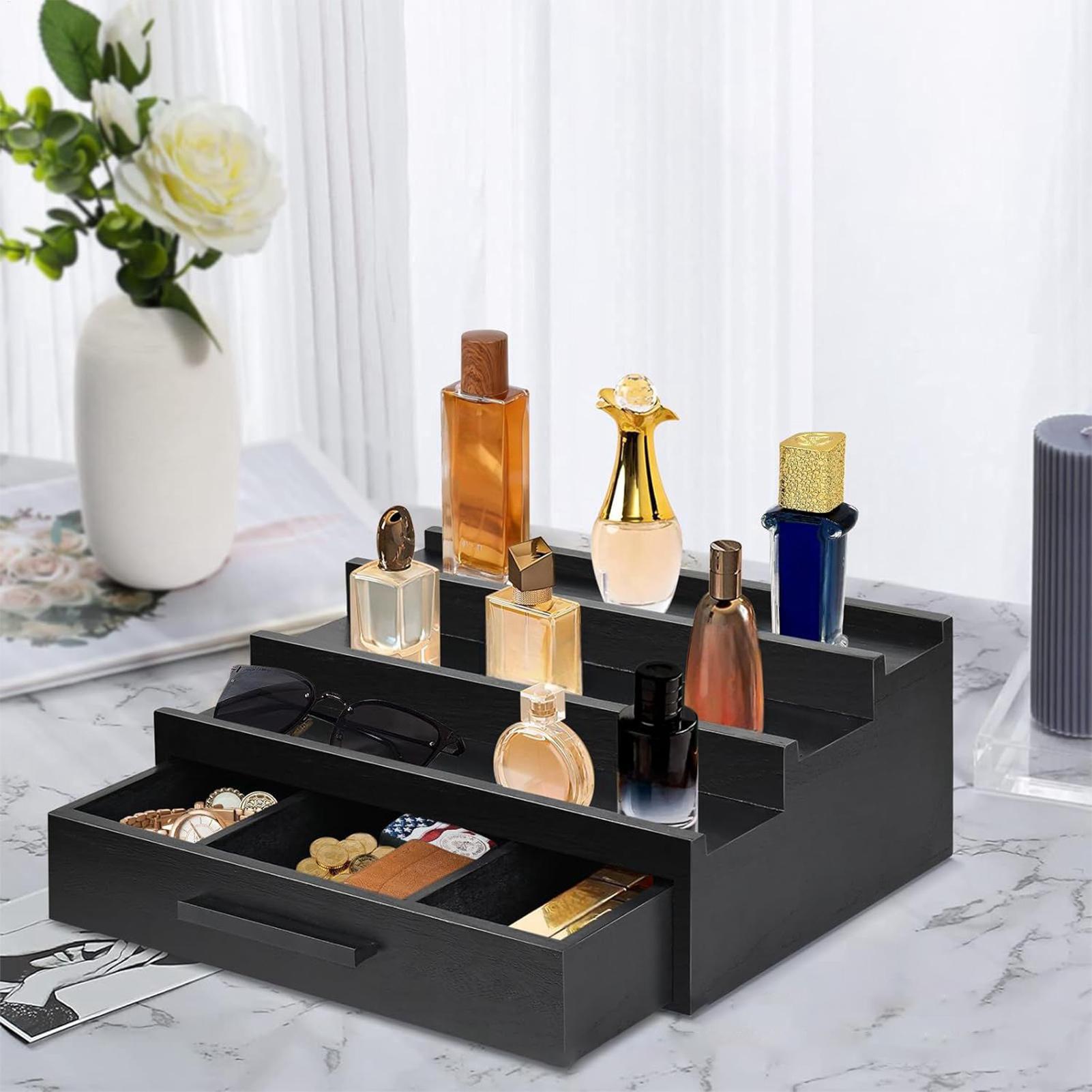 Perfume Fragrance Types For Men - Perfume Stand Organizer Fragrance Organizer Three-Layer