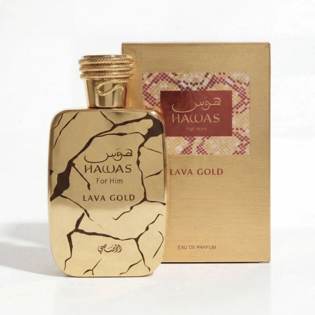 Perfume Fragrance Man - Hawas Lava Gold by Rasasi 100ml