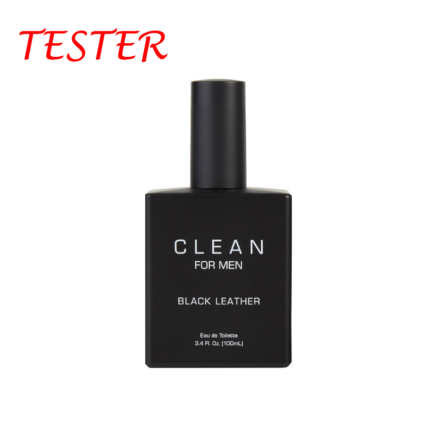 Perfume Fragrance Families - Tester Clean Black Leather men Eau