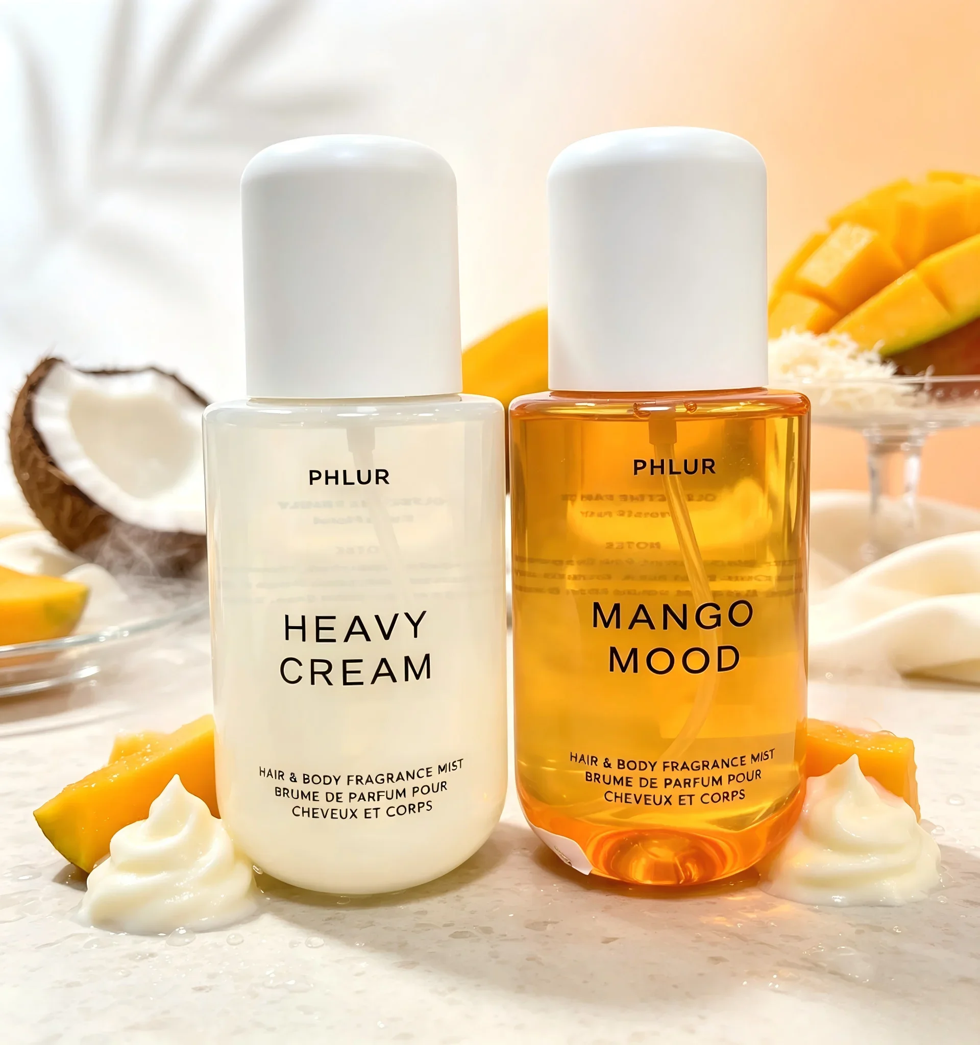 Phlur Heavy Cream + Mango Mood - Fragrance Perfume For Hair ulasan dan harga