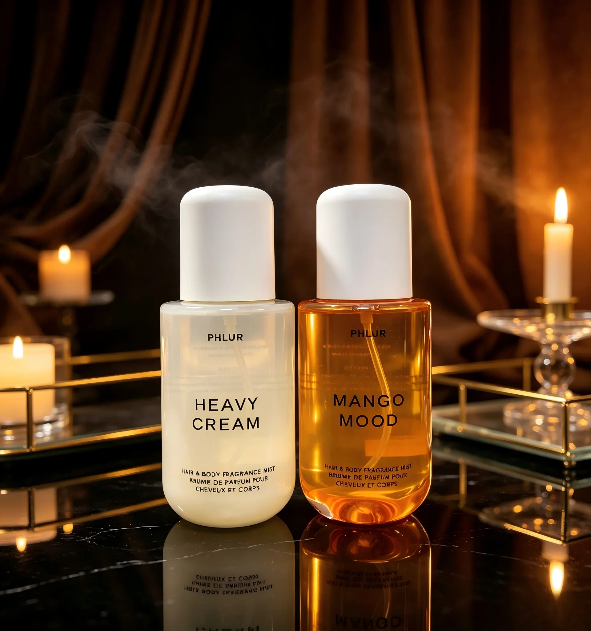 Phlur Heavy Cream + Mango Mood - Fragrance Perfume For Hair ulasan dan harga