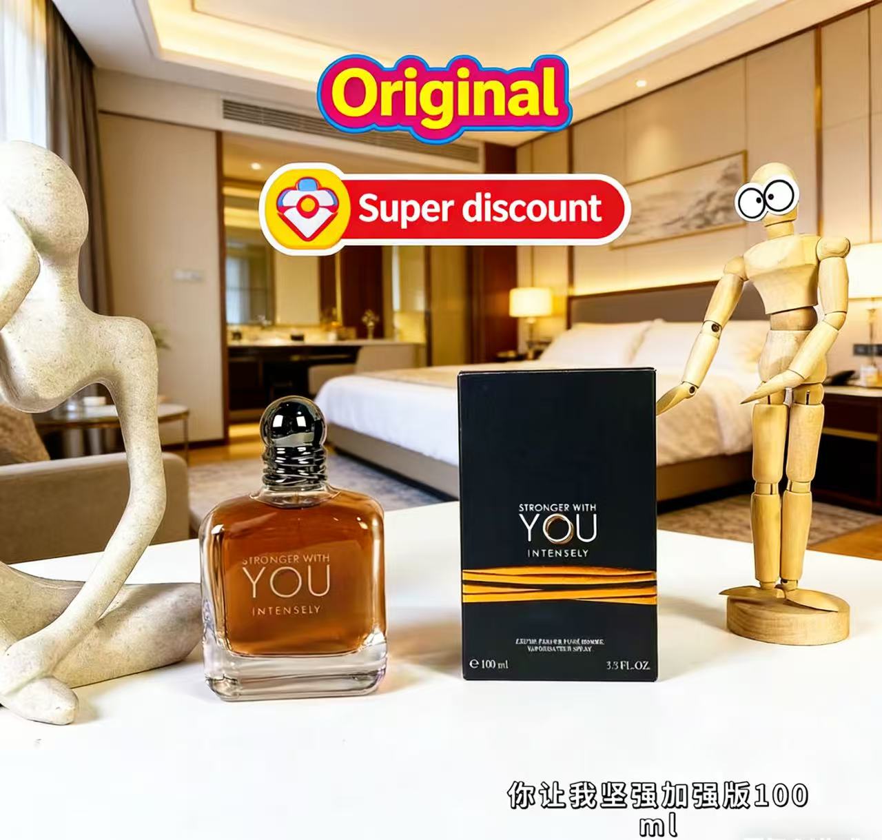 Top Selling 100ml Stronger Wit - Perfume Fragrance Families ulasan dan harga