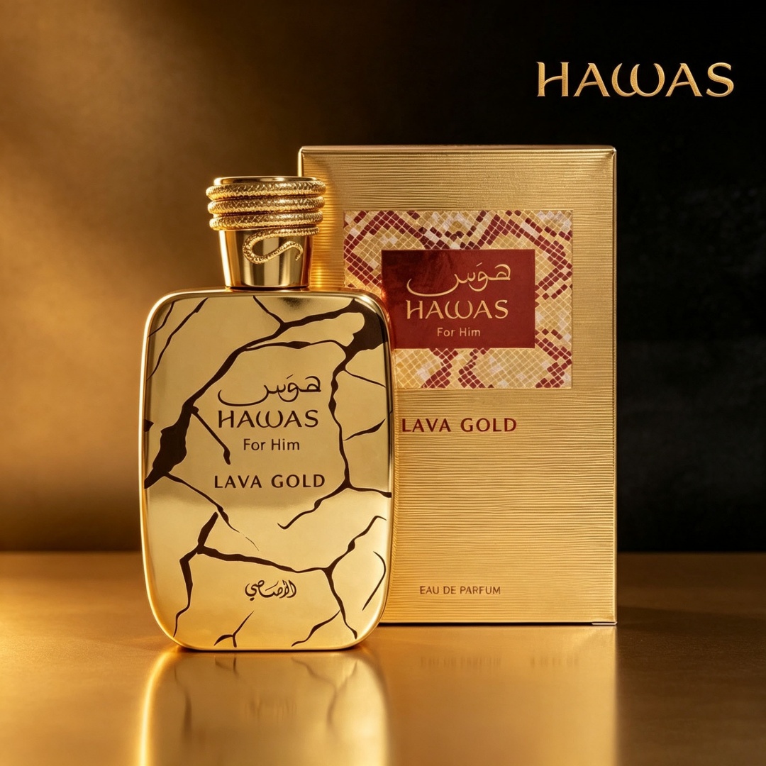 Hawas Lava Gold by Rasasi 100m - Perfume Fragrance Man ulasan dan harga