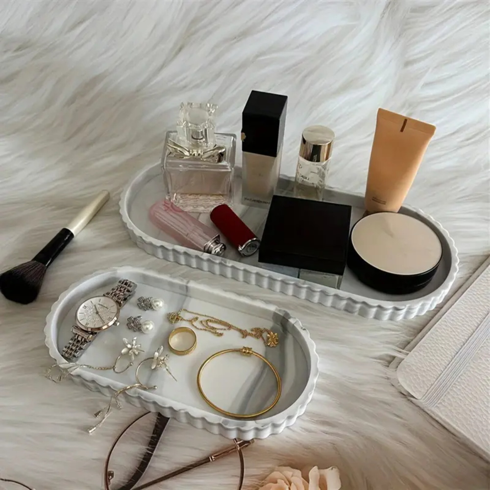 1-Piece Oval Vanity Tray, Coun - Perfume Fragrance Vending Machine ulasan dan harga
