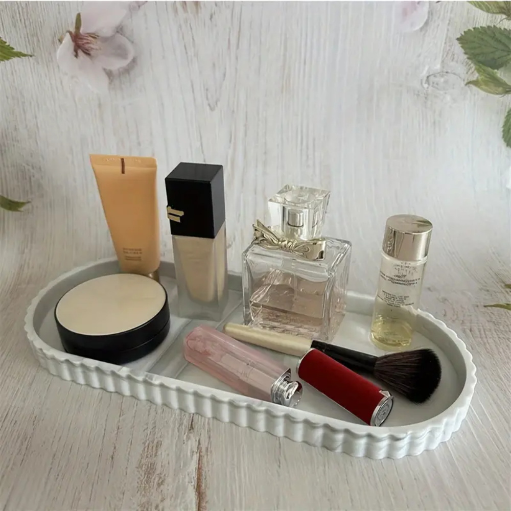 1-Piece Oval Vanity Tray, Coun - Perfume Fragrance Vending Machine ulasan dan harga
