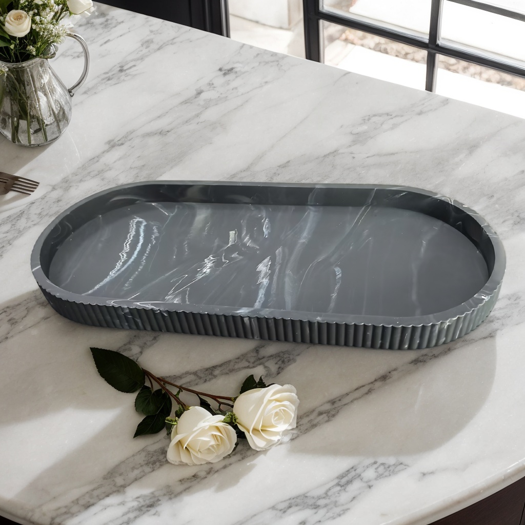 1-Piece Oval Vanity Tray, Coun - Perfume Fragrance Vending Machine ulasan dan harga