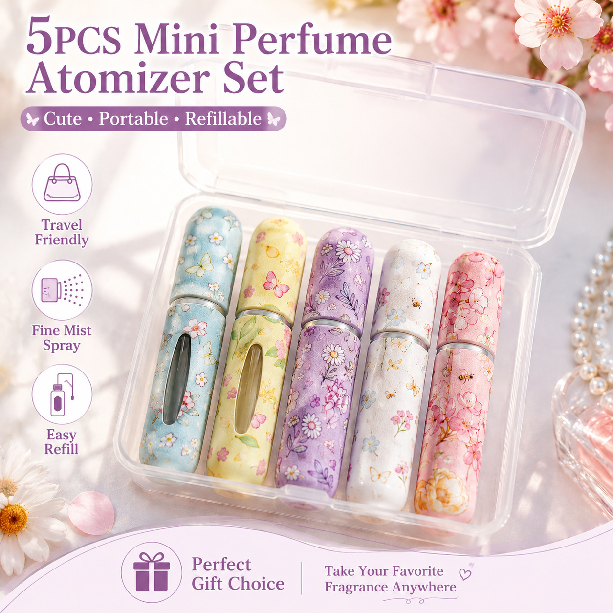 5pcs Spring Flower Fragrance S - Perfume Fragrance Direct ulasan dan harga
