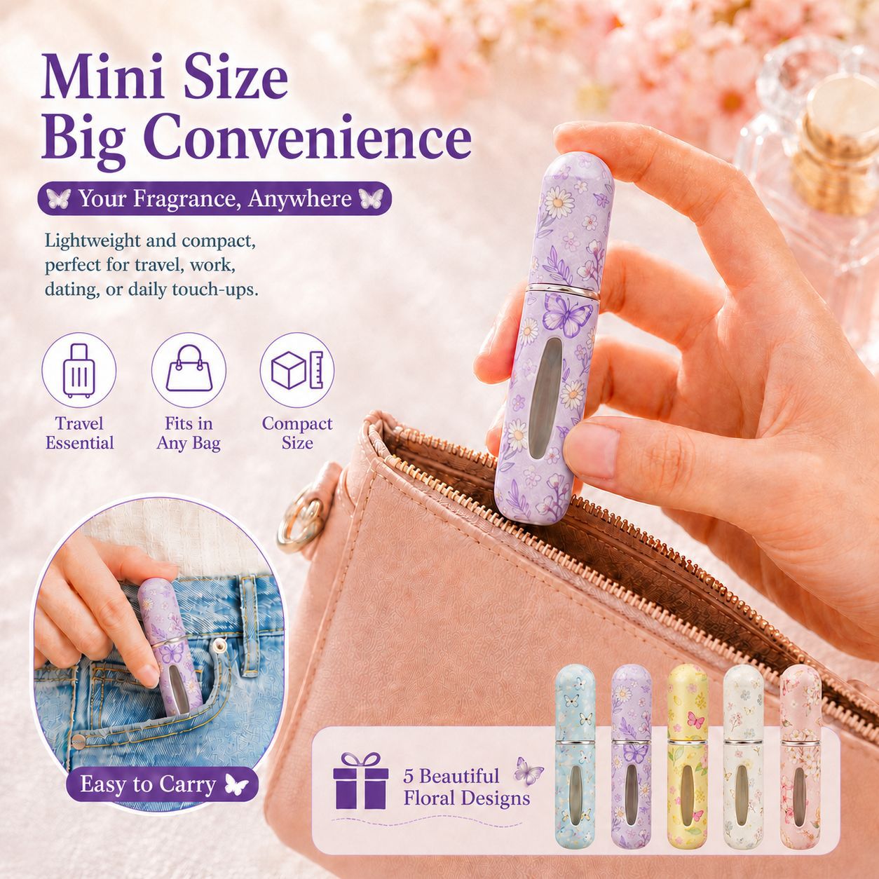 5pcs Spring Flower Fragrance S - Perfume Fragrance Direct ulasan dan harga